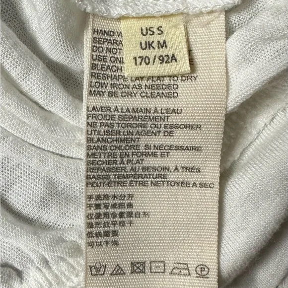 Free People Embroidered Floral Crop Tank Top White Size S - Picture 5 of 8